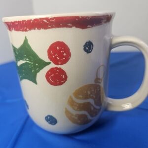 Vintage Libbey Tableware Christmas  Coffee Cup